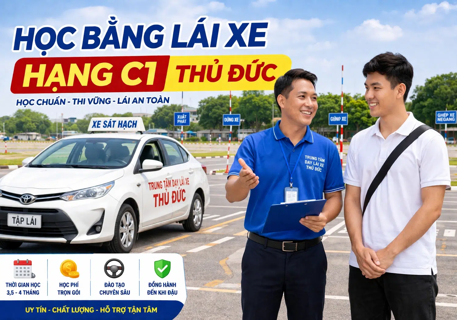 Học Bằng Lái Xe Hạng C1 Thủ Đức