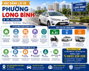 Đăng Ký Học Bằng Lái Xe Phường Long Bình