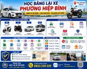 Đăng Ký Học Bằng Lái Xe Phường Hiệp Bình
